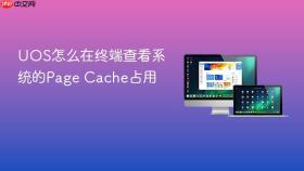 UOS怎么在终端查看系统的Page Cache占用