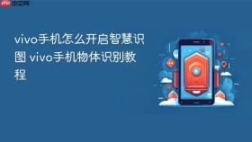 vivo手机怎么开启智慧识图 vivo手机物体识别教程