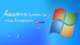 电脑蓝屏代码 system service exception
