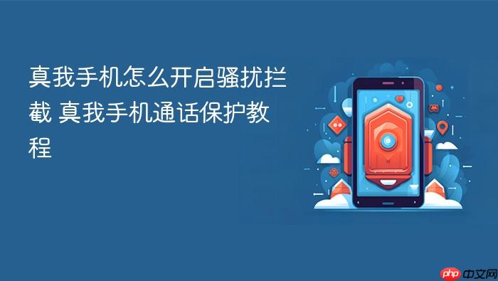 真我手机怎么开启骚扰拦截 真我手机通话保护教程