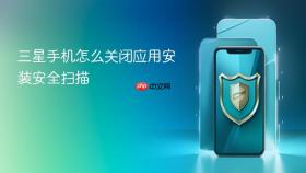 三星手机怎么关闭应用安装安全扫描