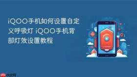 iQOO手机如何设置自定义呼吸灯 iQOO手机背部灯效设置教程
