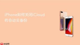 iphone如何关闭icloud的自动云备份