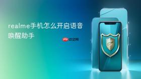 realme手机怎么开启语音唤醒助手