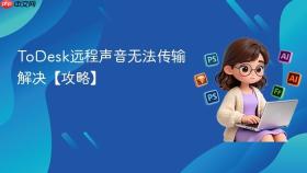 todesk远程声音无法传输解决【攻略】