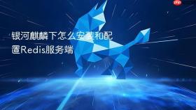 银河麒麟下怎么安装和配置Redis服务端
