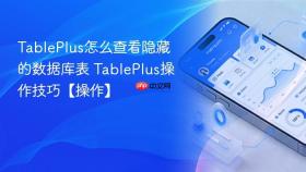tableplus怎么查看隐藏的数据库表 tableplus操作技巧【操作】