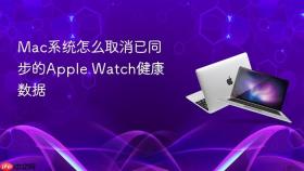 Mac系统怎么取消已同步的Apple Watch健康数据