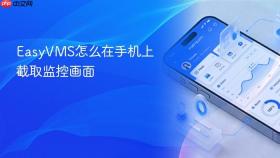 easyvms怎么在手机上截取监控画面