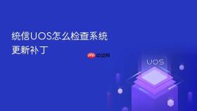 统信UOS怎么检查系统更新补丁