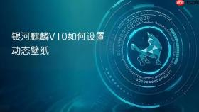 银河麒麟v10如何设置动态壁纸