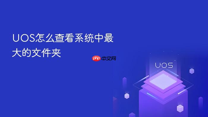 uos怎么查看系统中最大的文件夹