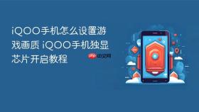 iqoo手机怎么设置游戏画质 iqoo手机独显芯片开启教程