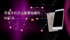 苹果手机怎么查看隐藏的wifi名