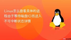 linux怎么查看具体的进程由于等待磁盘io而进入不可中断状态详情