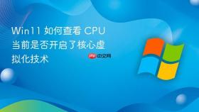win11 如何查看 cpu 当前是否开启了核心虚拟化技术