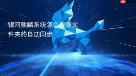 银河麒麟系统怎么设置文件夹的自动同步