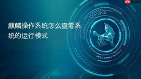 麒麟操作系统怎么查看系统的运行模式