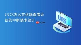 uos怎么在终端查看系统的中断请求统计