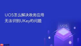 uos怎么解决政务应用无法识别ukey的问题