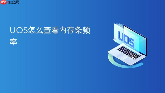 uos怎么查看内存条频率