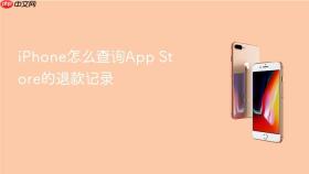 iphone怎么查询app store的退款记录