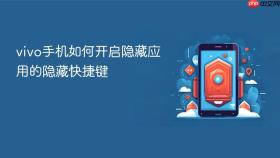 vivo手机如何开启隐藏应用的隐藏快捷键