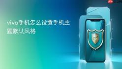 vivo手机怎么设置手机主题默认风格
