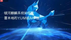 银河麒麟系统如何配置本地的YUM或APT源