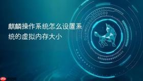 麒麟操作系统怎么设置系统的虚拟内存大小