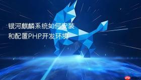 银河麒麟系统如何安装和配置php开发环境