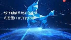 银河麒麟系统如何安装和配置PHP开发环境