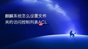 麒麟系统怎么设置文件夹的访问控制列表ACL