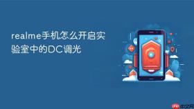 realme手机怎么开启实验室中的dc调光