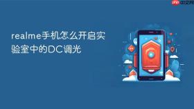 realme手机怎么开启实验室中的DC调光