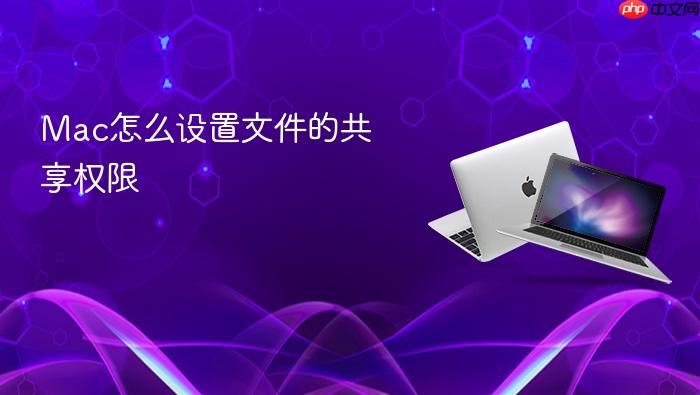 mac怎么设置文件的共享权限
