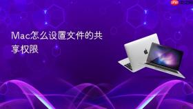 mac怎么设置文件的共享权限