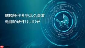 麒麟操作系统怎么查看电脑的硬件uuid号