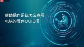 麒麟操作系统怎么查看电脑的硬件UUID号