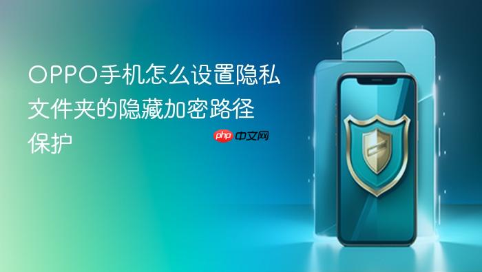 oppo手机怎么设置隐私文件夹的隐藏加密路径保护