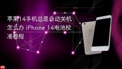 苹果14手机总是自动关机怎么办 iPhone 14电池校准教程