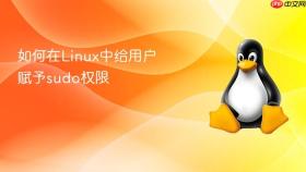 如何在linux中给用户赋予sudo权限
