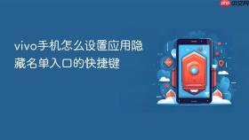 vivo手机怎么设置应用隐藏名单入口的快捷键