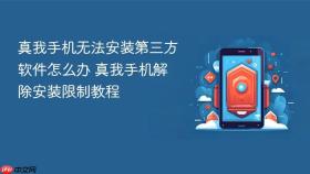真我手机无法安装第三方软件怎么办 真我手机解除安装限制教程