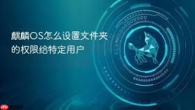 麒麟OS怎么设置文件夹的权限给特定用户