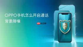 oppo手机怎么开启通话背景降噪