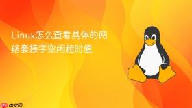 linux怎么查看具体的网络套接字空闲超时值