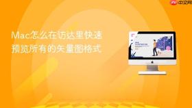 Mac怎么在访达里快速预览所有的矢量图格式