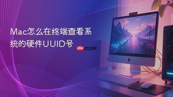 mac怎么在终端查看系统的硬件uuid号