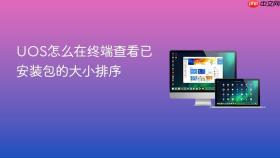 uos怎么在终端查看已安装包的大小排序